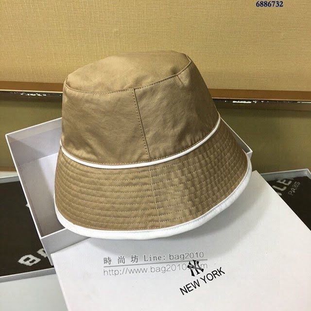 NY男女同款帽子 MLB光絲棉漁夫帽遮陽帽  mm1429